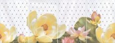 Kerama Marazzi Панно Летний сад светлый, панно из 4 частей 20х30 (размер каждой части)