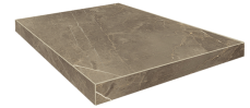 ColiseumGres Portofino Grigio Scal.90 Ang.dx