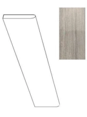Плинтус Marvel Travertino Silver Battiscopa matt ADV6 7.2x60