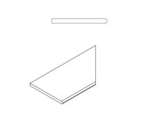 Италон Magnetique x2 Mineral White Bor.30x60 Round DX