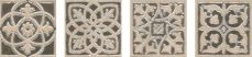 Kerama Marazzi Парнас коричневый лаппатированный 9.5x9.5